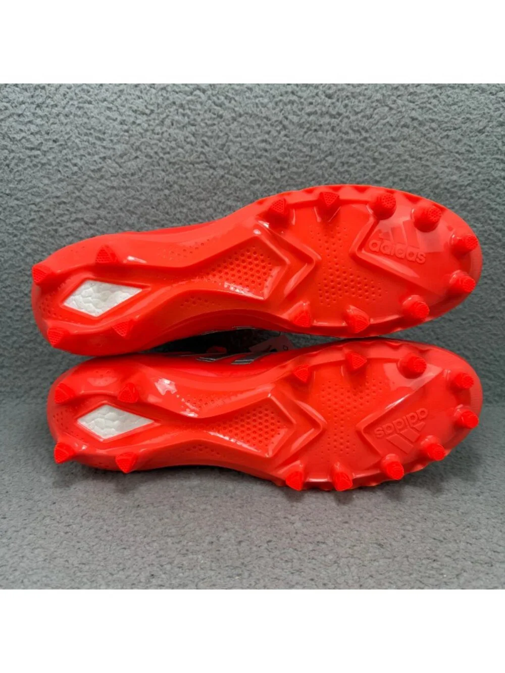 Adidas UltraBoost Cleats Mens 12.5 Shoes Solar Red Football Ultra Boost Sneakers